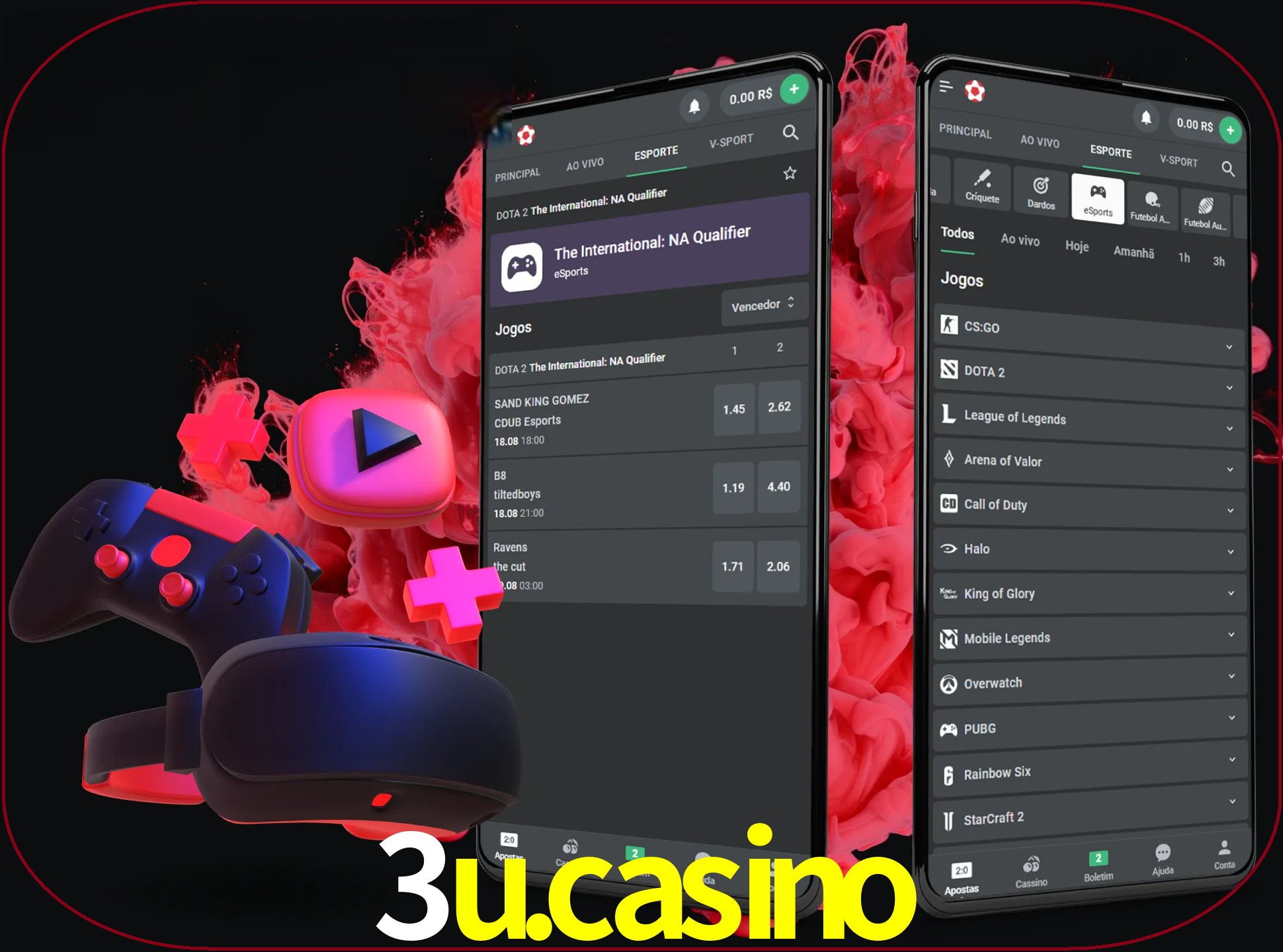 Para ter a aplicação móvel 3U.CASINO no seu smartphone, basta descarregar o ficheiro apk e seguir as instruções.