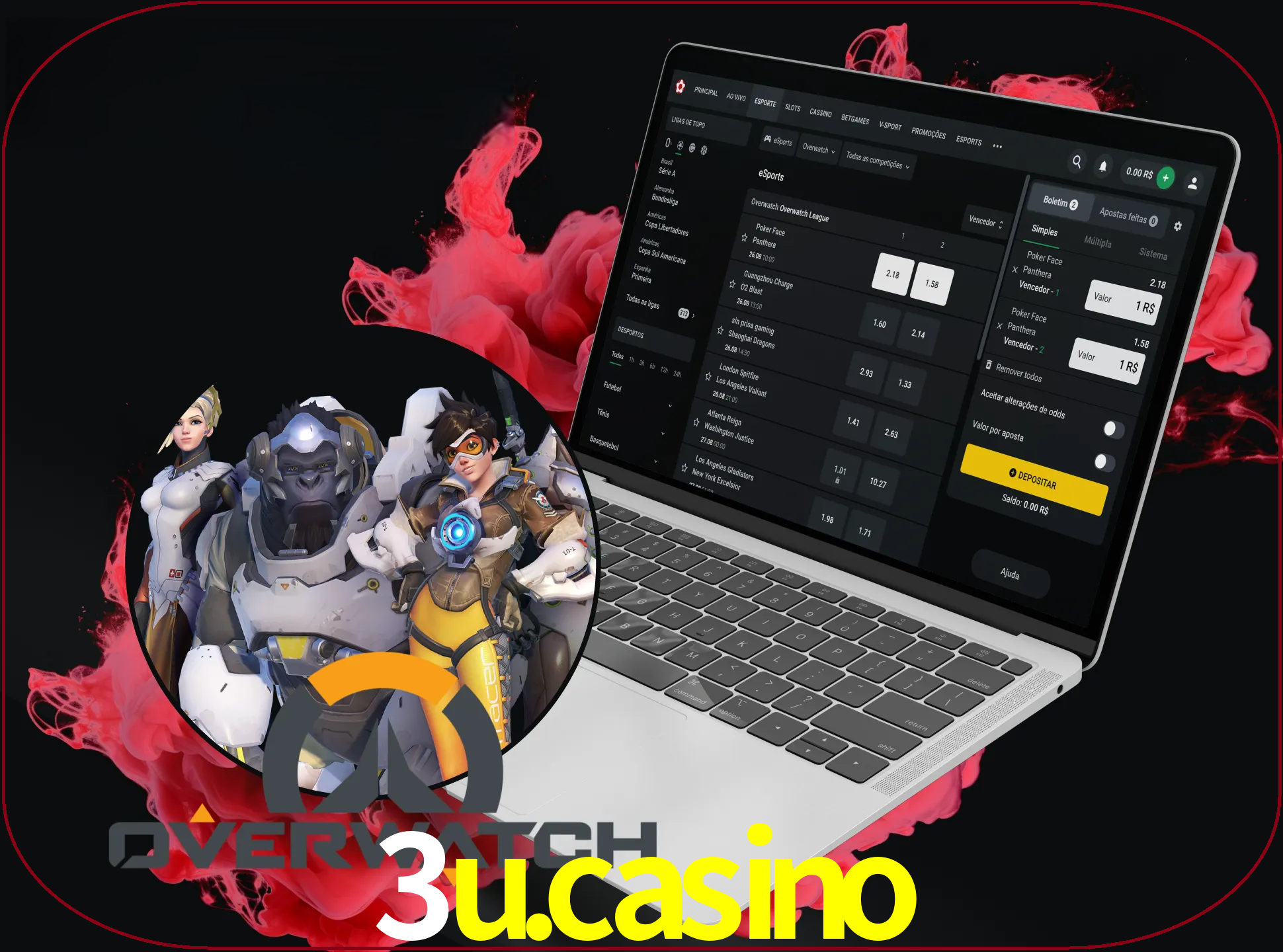 Os fãs deste fantástico jogo apreciarão a abundância de jogos e podem também ganhar dinheiro real apostando no 3U.CASINO.